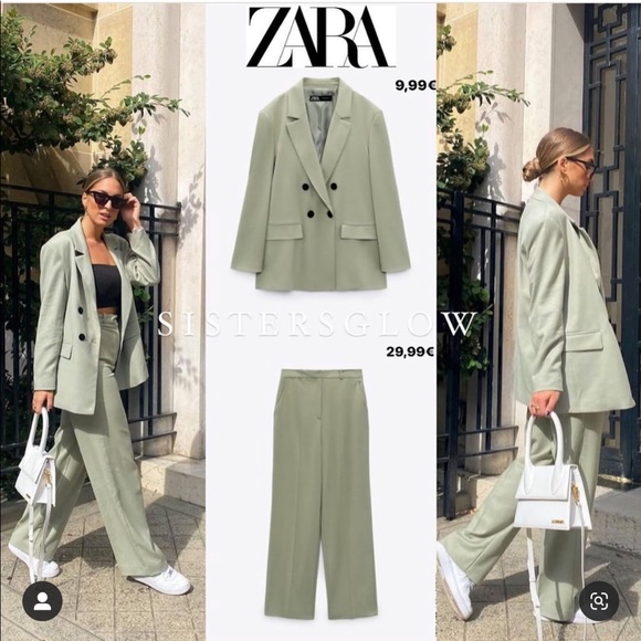 Zara oversized blazer with pants  bloggers fav - Picture 15 of 16